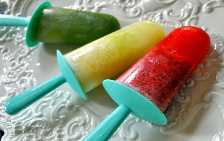 Réaliser des sorbets glacés en forme de sucette